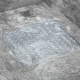 Non-Slip Square Clear Shower Mat