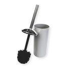 Modern Toilet Brush Set open grey 