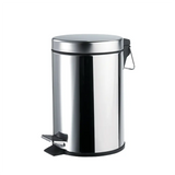Mirror Steel Soft Closing Pedal Bin 3L