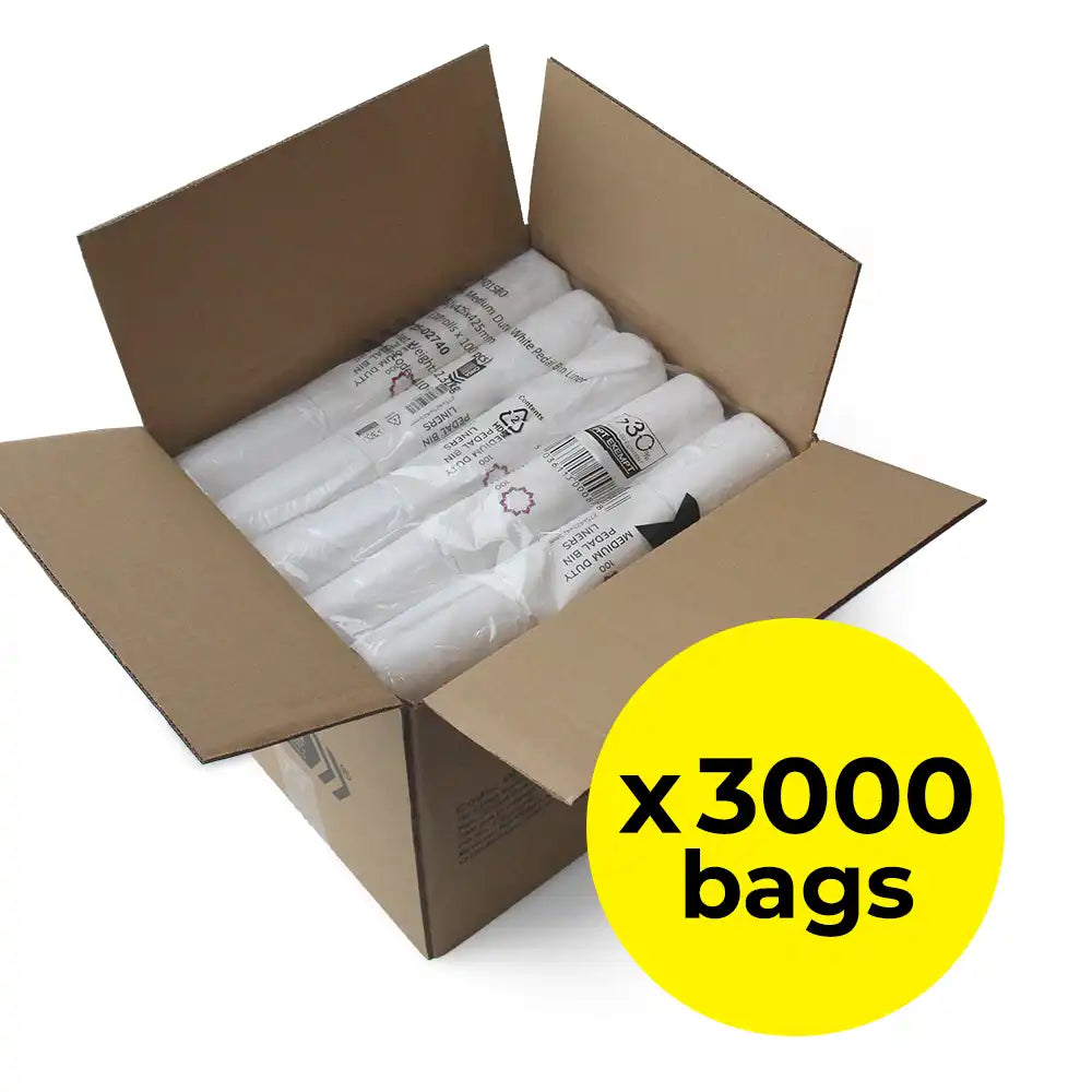 Bedroom & Bathroom Bin Liners 15L