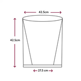 Bedroom & Bathroom Bin Liners 15L