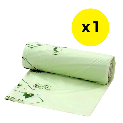 Compostable Caddy Liners 10L - Roll of 26
