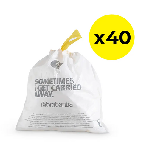 Brabantia Perfect Fit Bin Liners 3L - Pack of 40