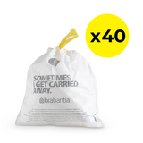 Brabantia Perfect Fit Bin Liners 3L - Pack of 40