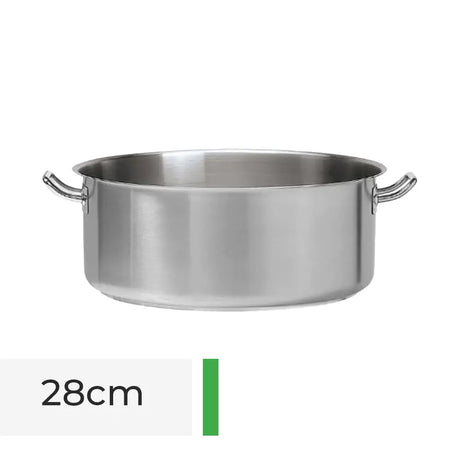 28cm Professional Stainless Steel Casserole Pan