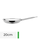 Professional Stainless Steel Frying Pan