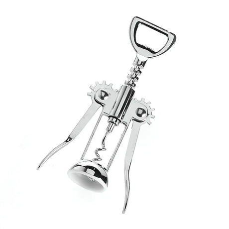 Chrome Corkscrew & Bottle Opener
