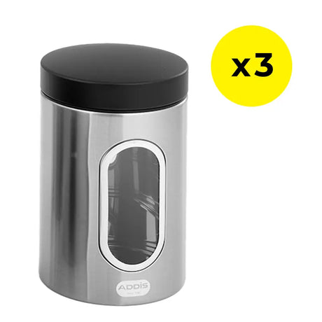 Stainless Steel Storage Canisters Food Storage Out of Eden