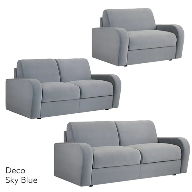 Deco Sky blue Jay-Be Deco Hotel Sofa Bed