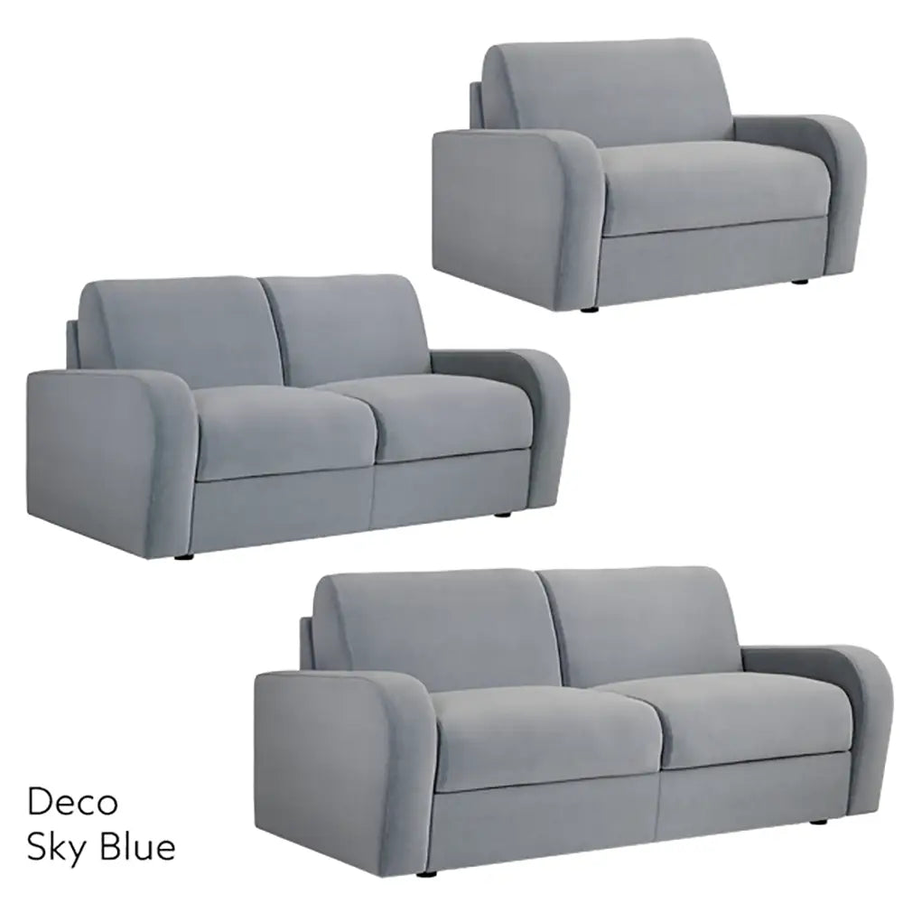 Jay-Be Deco Hotel Sofa Bed Sky Blue 