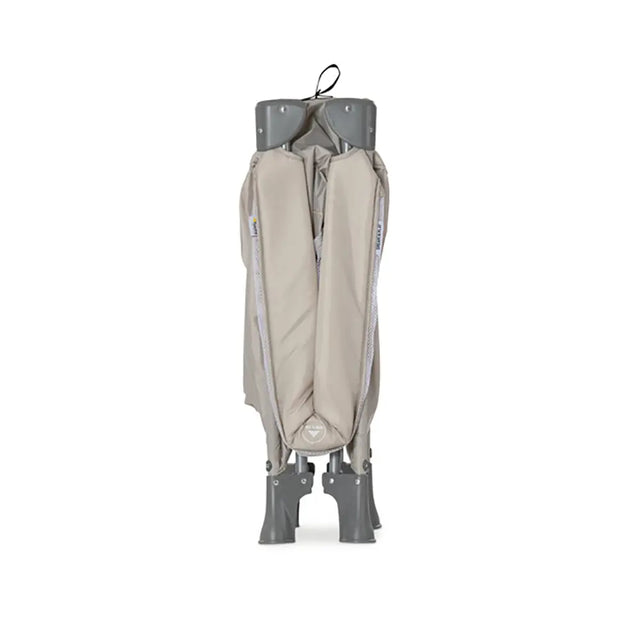 Beige Folding Travel Cot