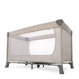Beige Folding Travel Cot