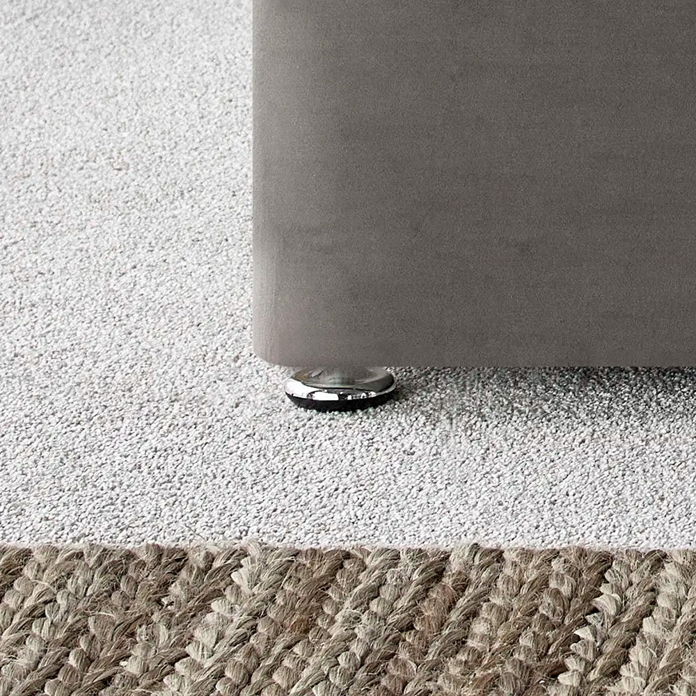 Spare Glide For Hotel Bed Base with a chrome finish