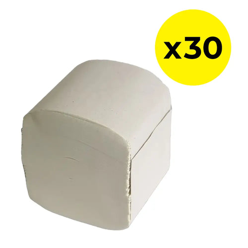 Bulk Pack Toilet Tissue 2 Ply - Pack of 30 x 300 Sheets