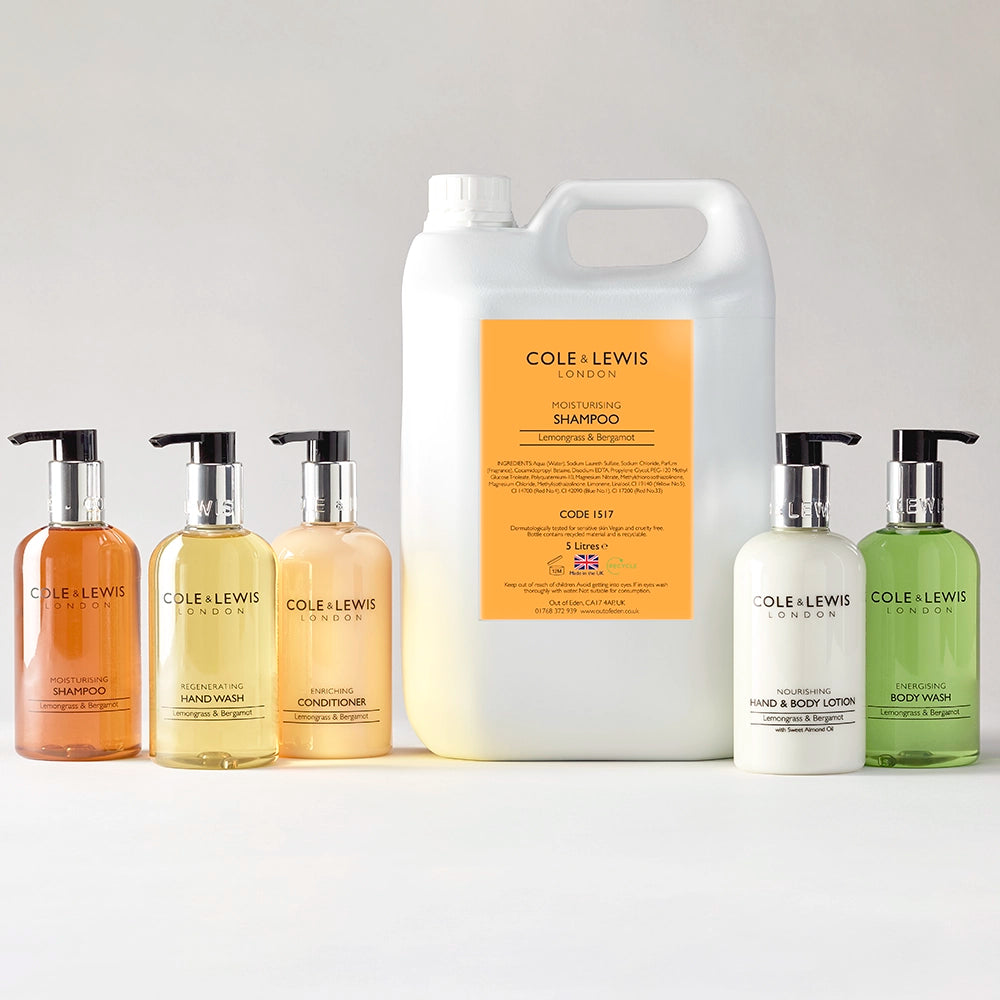 Cole & Lewis Lemongrass & Bergamot Hand & Body Lotion 300ml