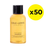 Cole & Lewis Lemongrass & Bergamot Shampoo 50ml Bottle - Pack of 50