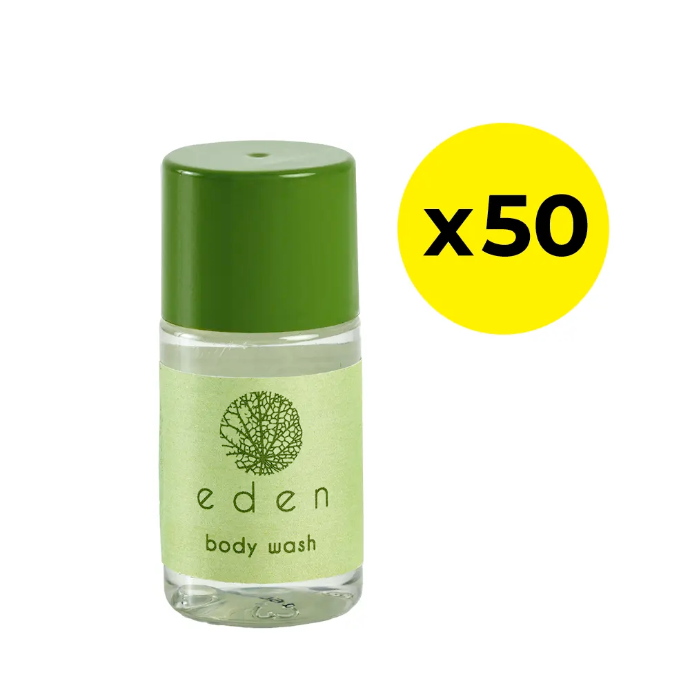 Eden Body Wash 20ml Bottle - Pack of 50