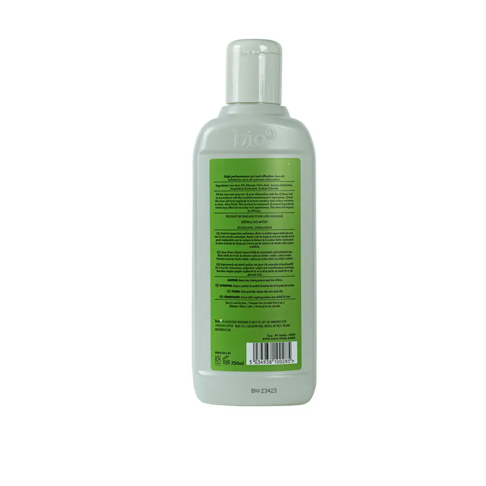 Bio D Dishwasher Rinse Aid 750ml