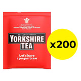 Yorkshire Tea Bags (Tag & Envelope) - Pack of 200